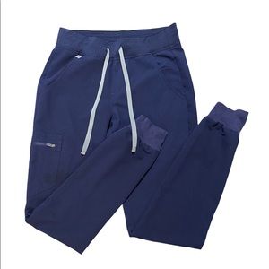 FIGS- Jogger Scrub Pants- NAVY BLUE XS TALL